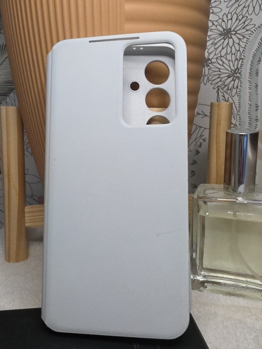 Samsung Galaxy S24 PLUS White Flip Wallet Case with Camera Cutouts